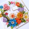 PXL_20260621_125522020 Floral Fusion quilled handmade greeting card