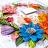 PXL_20260621_125538005 Floral Fusion quilled handmade greeting card