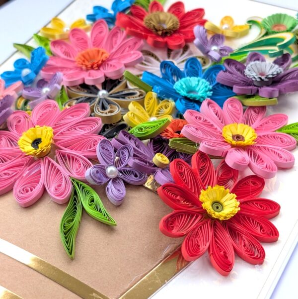 PXL_20260621_125632979 A4 size Multicolor Quilled Greeting Card