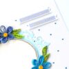 PXL_20260719_065057750 Blue Themed Quilled Flowers Greeting Card