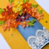 PXL_20260719_065141807 Sunshine Yellow Quilled Greeting card