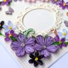 PXL_20260719_065404723 All Purples Quilled design Greeting card