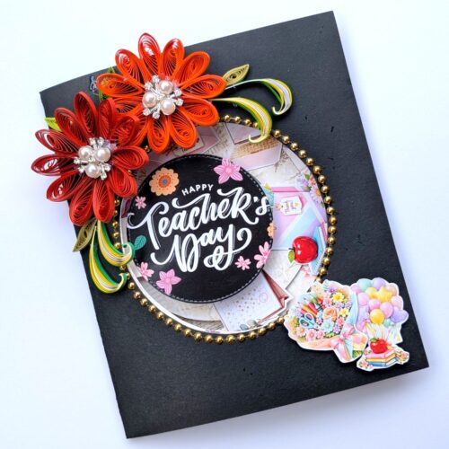 Teachers day Handmade greeting card