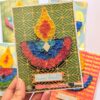 PXL_20260913_101835121 Quilled Diwali mini cards - Pack of 5 assorted
