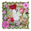 Too Much Love Greeting Card With Sparkling Roses image