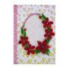 Red Themed Quilled Flowers Greeting Card image Red Themed Quilled Flowers Greeting Card image