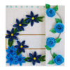Blue Themed Mini Scrapbook Greeting Card image Blue Themed Mini Scrapbook Greeting Card image