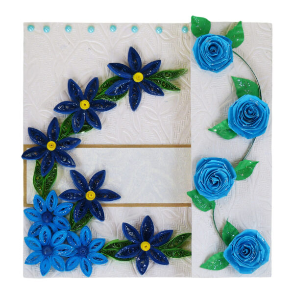 Blue Themed Mini Scrapbook Greeting Card image Blue Themed Mini Scrapbook Greeting Card image
