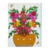 Sparkling Basket Full Quilled Flowers Greeting Card image