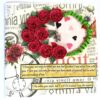Quilled Roses Love Greeting Card image