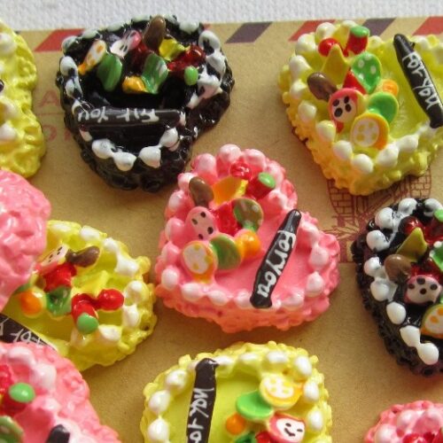 Heart Shaped Cake - Pack of 5 mixed colors image