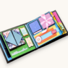 Handmade Birthday colorful quote scrapbook