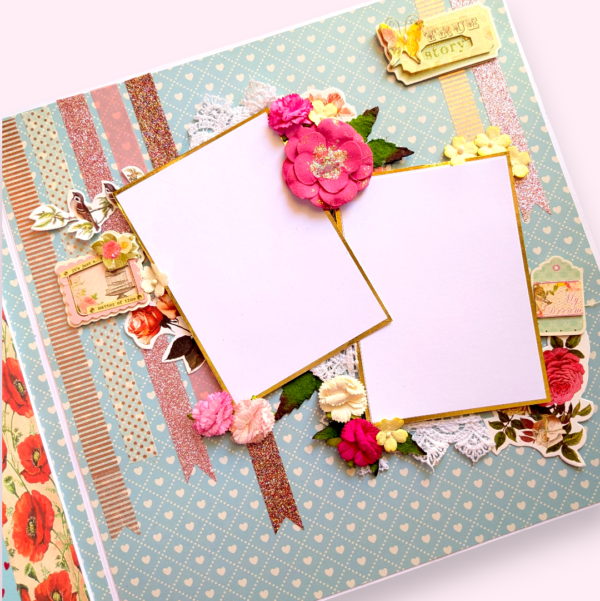 card-Photoroom-Photoroom-7 Quilled Floral Garland Big card with Lights