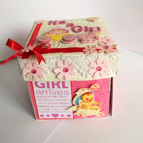 Baby Girl Explosion Box image