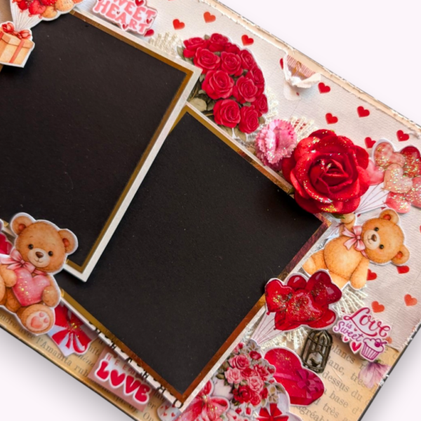 Sparkling Valentine Mini Scrapbook Gift