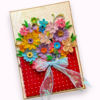 multicolor-bouquet-Photoroom-1 A4 Multicolored Quilled flowers in envelope greeting card