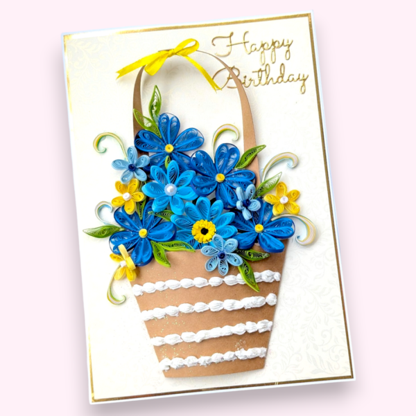 quilled-birthday-card-Photoroom-5 A4 size Blue Quilled Greeting Card