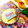 Handmade Quilled Diyas Diwali Greeting Card