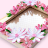 quilled-photo-frame-pink-Photoroom-3 Quilled Pink Flowers Photo frame