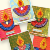 quilling-card-diwali-Photoroom-2 Quilled Diwali mini cards - Pack of 5 assorted