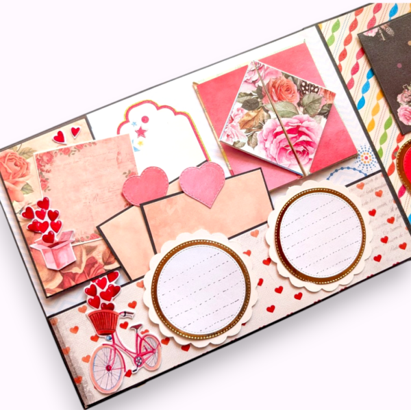 Sparkling Valentine Mini Scrapbook Gift