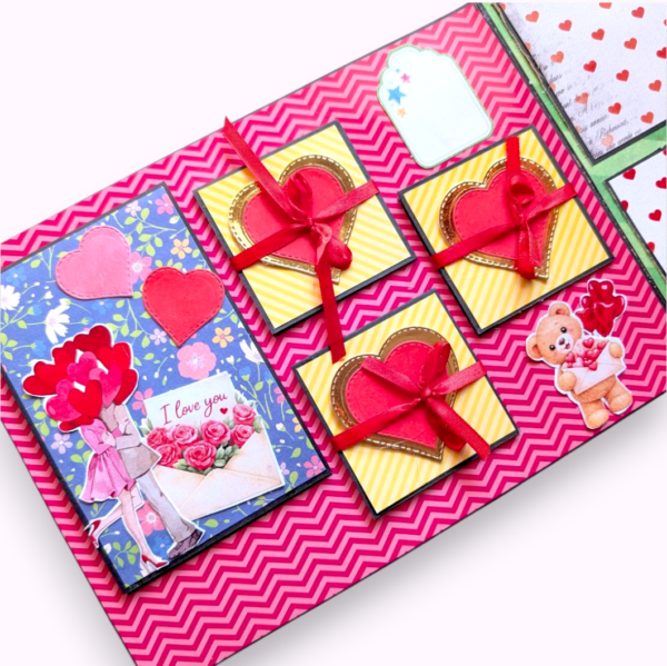 Sparkling Valentine Mini Scrapbook Gift