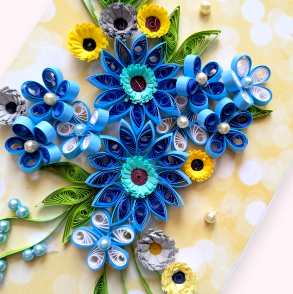 white-Photoroom-6 Blue Themed Quilled Flowers Greeting Card